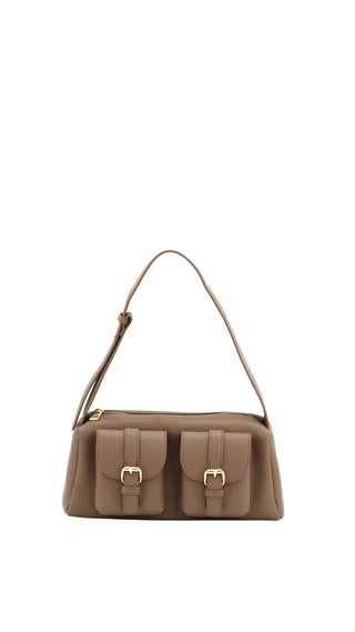 Borsa a spalla ELDA BAG TAUPE