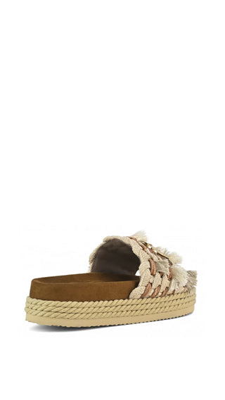 MOU - MONOBAND ROPE SANDAL FRINGES