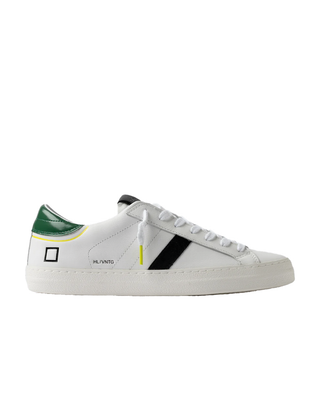 D.A.T.E. HILL LOW VINTAGE CALF WHITE-GREEN