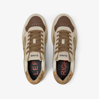 SUN68 BASKET LOVE LADY IN TEDDY BEIGE