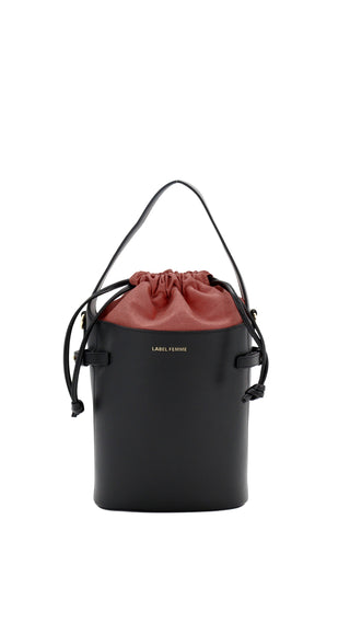 Borsa a secchiello MILA BAG NERO