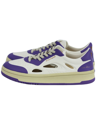 ⚤ FOAMERS SNEAKERS ICON WHITE/VIOLET