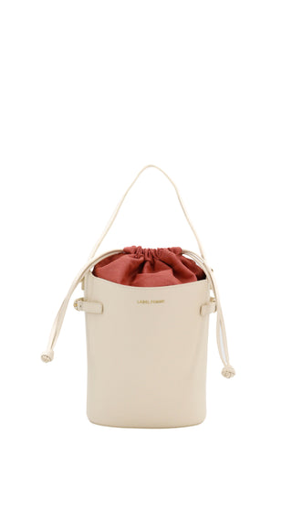 Borsa a secchiello MILA BAG BEIGE