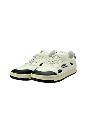 ⚤ FOAMERS SNEAKERS ICON WHITE/BLACK