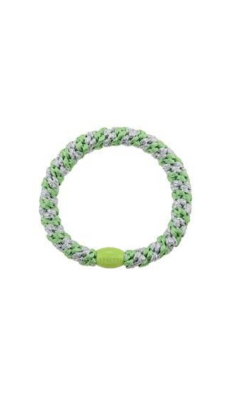 KKNEKKI LIND GREEN SILVER GLITTER STRIPE