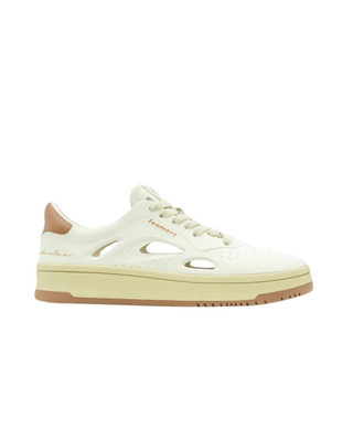 ⚤  FOAMERS SNEAKERS ICON OFF WHITE/TAUPE - F2006