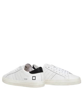 D.A.T.E. HILL LOW VINTAGE CALF WHITE-BLACK
