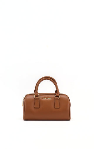 Borsa a mano LIDIA BAG CUOIO/TAUPE