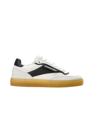 CPH90 LEATHER MIX WHITE BLACK
