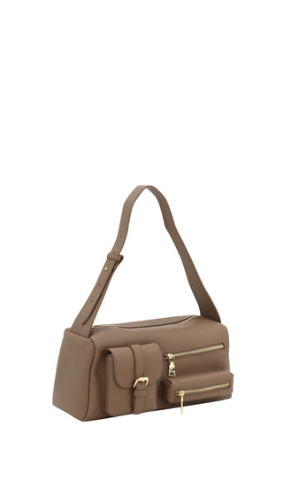 Borsa a spalla ELLA BAG TAUPE