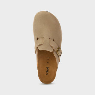 SCHOLL -  MULES FAE DARK BEIGE