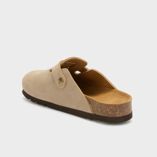 SCHOLL -  MULES FAE DARK BEIGE