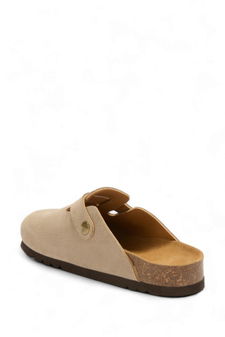 SCHOLL -  MULES FAE DARK BEIGE