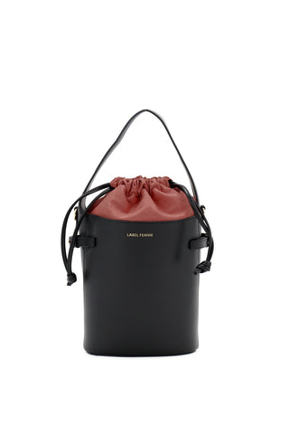 Borsa a secchiello MILA BAG NERO