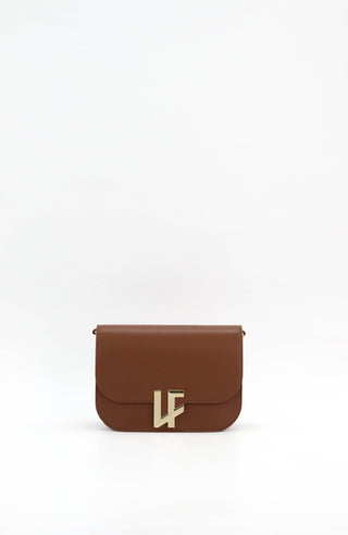 Borsa a tracolla RITA BAG TAUPE/CUOIO