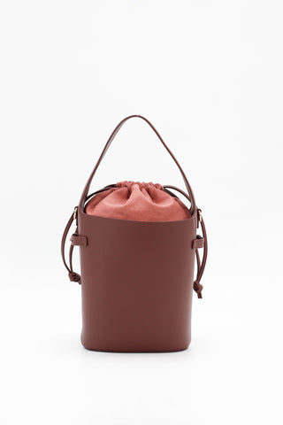 Borsa a secchiello MILA BAG TAN/MARRONE