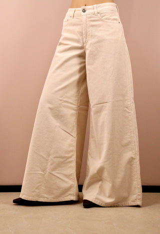 GOD SAVE DENIM - GEMMA-6 PANTAGONNA VELLUTO A COSTINE