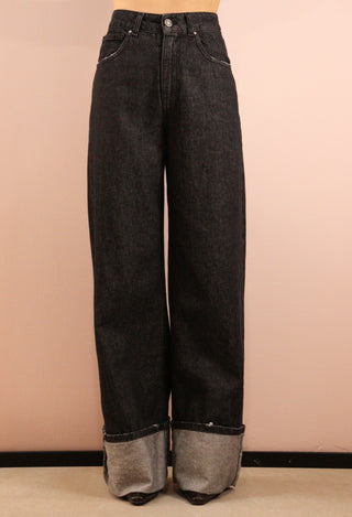 GOD SAVE DENIM - ZEFIRO-6 PANTALONE SLOUCHY COTONE