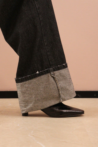 GOD SAVE DENIM - ZEFIRO-6 PANTALONE SLOUCHY COTONE