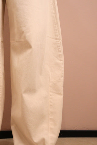 GOD SAVE DENIM - IRIDE-9 PANTALONE BALLON DENIM IN COTONE ECRU