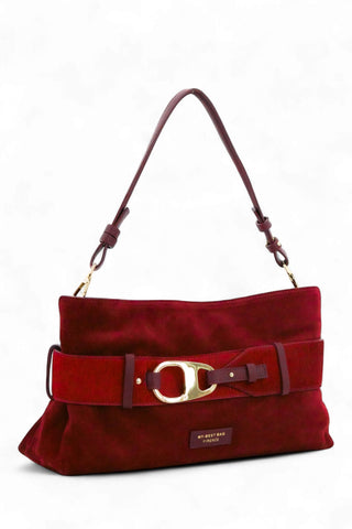 MY-BEST BAG MARGOT SUEDE CAVALLINO