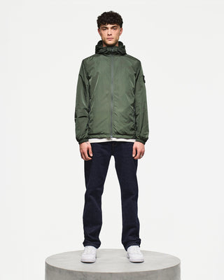 WEEKEND OFFENDER – GIACCA FODERATA IN PILE TECNICO VERDE FORESTA