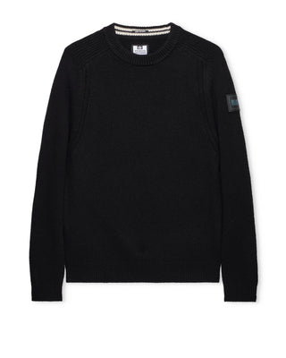 WEEKEND OFFENDER – MAGLIONE DI LANA ZAGREB BLACK