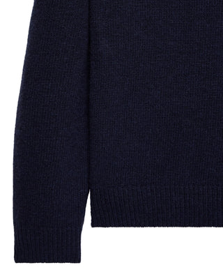 WEEKEND OFFENDER – MAGLIONE DI LANA ZAGREB NAVY