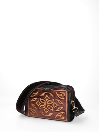 MY-BEST BAG ATENA LISBONA VELVET CAMERA BAG