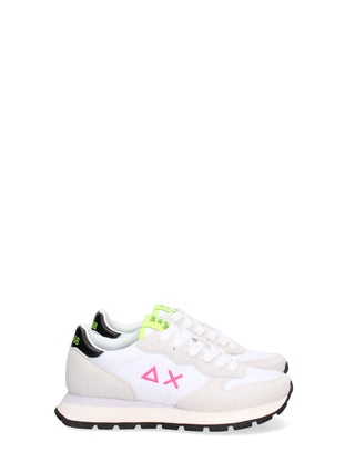 SUN68 ALLY SOLID NYLON BIANCO/FUXIA FLUO