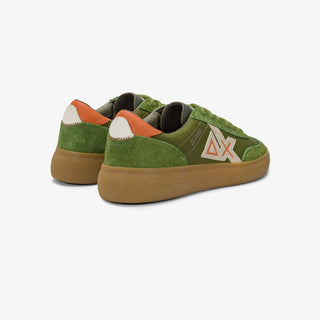 SUN68 LUIS LOW IN SUEDE E PELLE BOTTALATA MUSCHIO