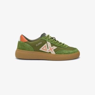 SUN68 LUIS LOW IN SUEDE E PELLE BOTTALATA MUSCHIO