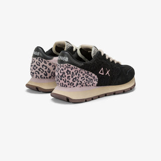 SUN68 ALLY WINTER IN SUEDE E TEDDY NERO