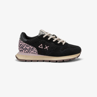 SUN68 ALLY WINTER IN SUEDE E TEDDY NERO