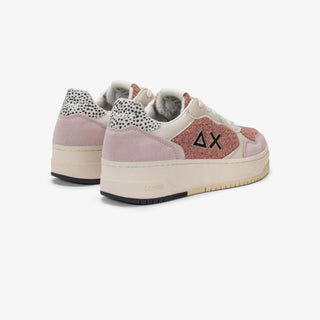 SUN68 BASKET LOVE LADY IN TEDDY ROSA